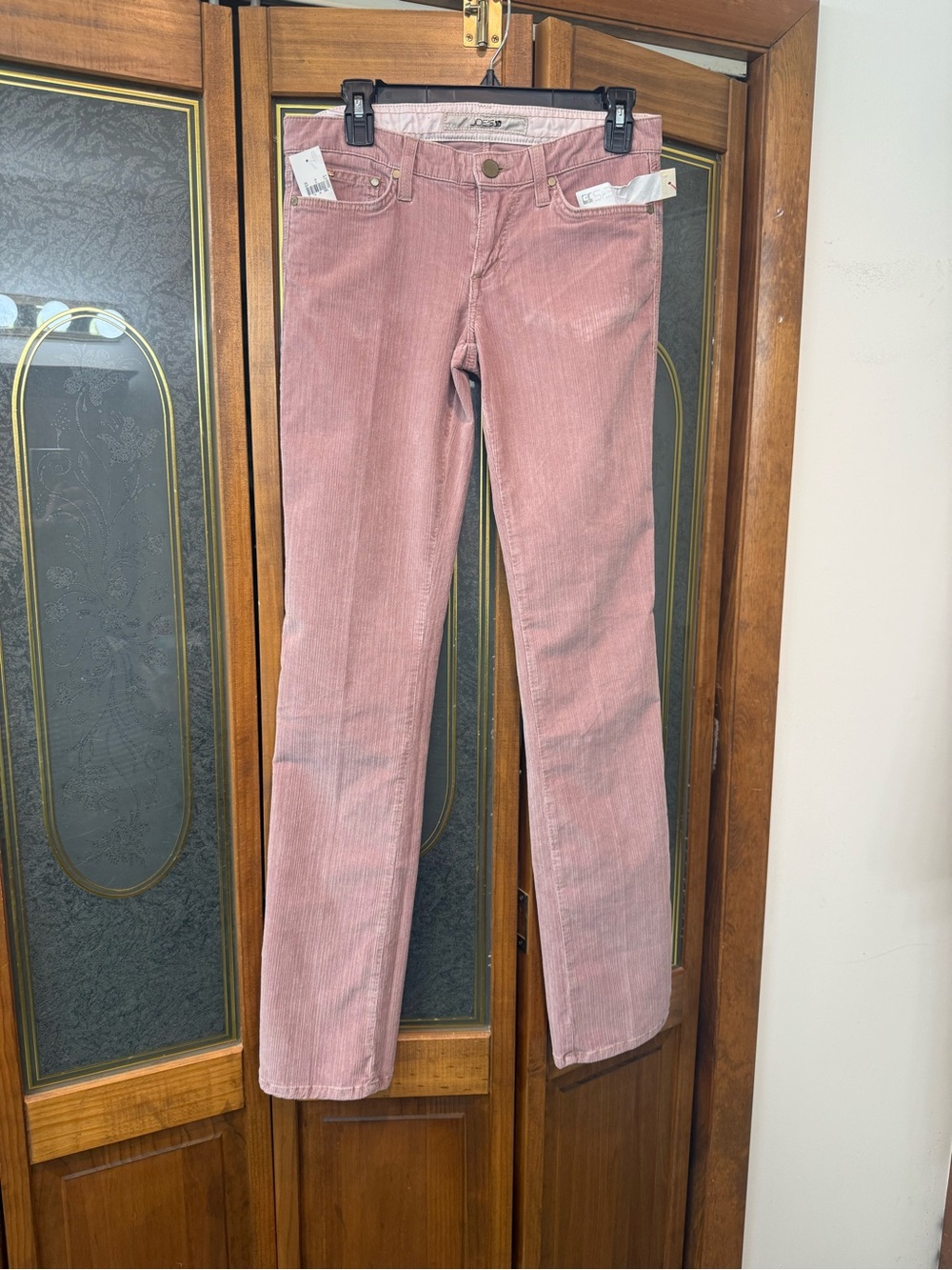 JOES LADIES PINK Corduroy Women's Jeans - BRAND NEW